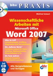 Cover von Wissenschaftliche Arbeiten mit Microsoft Office Word 2007