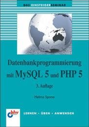 Cover von Datenbankprogrammierung mit MySQL 5 und PHP 5