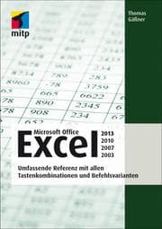 Cover von Microsoft Office Excel 2013,2010,2007,2003