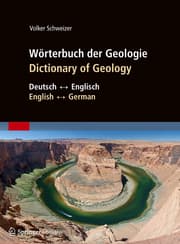 Cover von Wörterbuch der Geologie/Dictionary of Geology