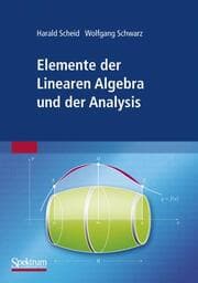 Cover von Elemente der Linearen Algebra und der Analysis