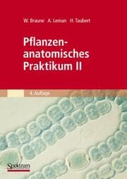 Cover von Pflanzenanatomisches Praktikum II