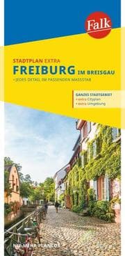 Cover von Falk Stadtplan Extra Freiburg 1:17.500