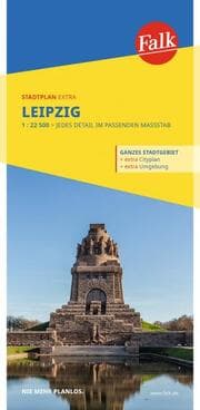Cover von Falk Stadtplan Extra Leipzig 1:22.500