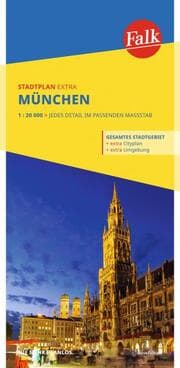 Cover von Falk Stadtplan Extra München 1:20.000