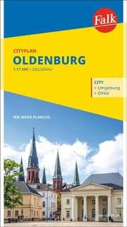 Cover von Falk Cityplan Oldenburg 1:16.000