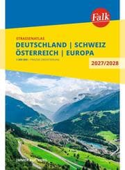 Cover von Falk Straßenatlas 2027/2028 Deutschland, Schweiz, Österreich 1:300.000