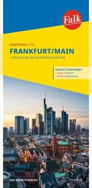 Cover von Falk Stadtplan Extra Frankfurt am Main 1:20.000