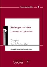 Cover von Stiftungen seit 1800