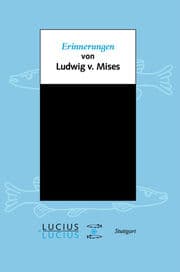 Cover von Erinnerungen von Ludwig von Mises