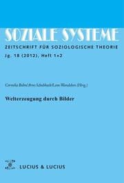 Cover von Welterzeugung durch Bilder