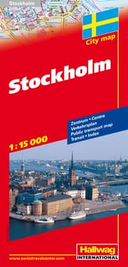 Cover von Stockholm Stadtplan 1:15 000