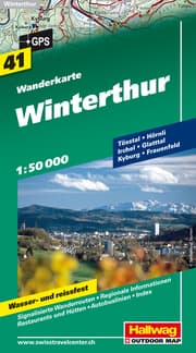 Cover von Winterthur Wanderkarte 1:50 000