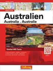 Cover von Hallwag Strassenatlas Australien