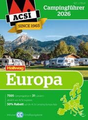 Cover von ACSI Campingführer Europa 2026