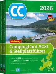 Cover von ACSI CampingCard & Stellplatzführer 2026