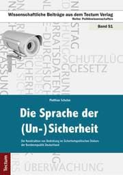 Cover von Die Sprache der (Un-)Sicherheit
