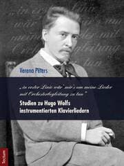 Cover von 'in erster Linie wär' mir's um meine Lieder mit Orchesterbegleitung zu tun'