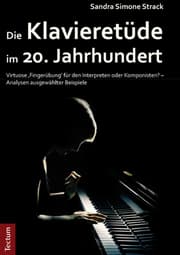 Cover von Die Klavieretüde im 20. Jahrhundert