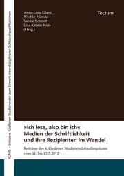 Cover von 'Ich lese, also bin ich'