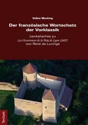 Cover von Der französische Wortschatz der Vorklassik