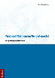 Cover von Präqualifikation im Vergaberecht