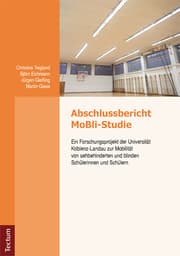 Cover von Abschlussbericht MoBli-Studie
