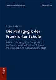 Cover von Die Pädagogik der Frankfurter Schule