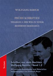 Cover von Frühe Schriften