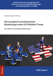 Cover von Die europäisch-amerikanischen Beziehungen unter US-Präsident Trump