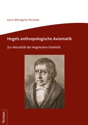 Cover von Hegels anthropologische Axiomatik