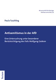 Cover von Antisemitismus in der AfD