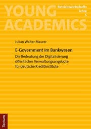 Cover von E-Government im Bankwesen