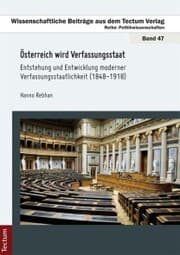 Cover von Österreich wird Verfassungsstaat