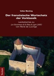 Cover von Der französische Wortschatz der Vorklassik