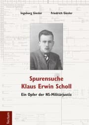 Cover von Spurensuche Klaus Erwin Scholl