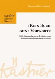 Cover von 'Kein Buch ohne Vorwort'