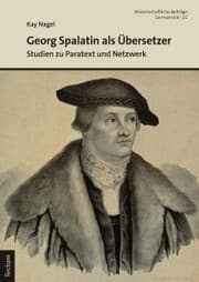 Cover von Georg Spalatin als Übersetzer