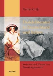 Cover von Dialektliteratur in Deutschland und Italien