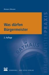 Cover von Was dürfen Bürgermeister