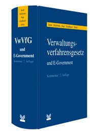 Cover von Verwaltungsverfahrensgesetz (VwVfG) und E-Government