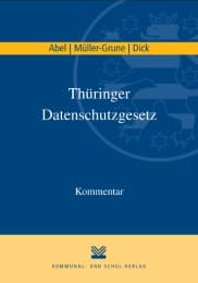 Cover von Thüringer Datenschutzgesetz (ThürDSG)
