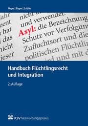 Cover von Handbuch Flüchtlingsrecht und Integration