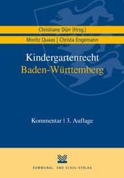 Cover von Kindergartenrecht Baden-Württemberg