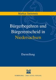 Cover von Bürgerbegehren und Bürgerentscheid in Niedersachsen