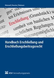 Cover von Handbuch Erschließung und Erschließungsbeitragsrecht