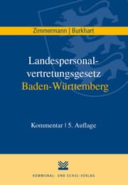 Cover von Landespersonalvertretungsgesetz Baden-Württemberg