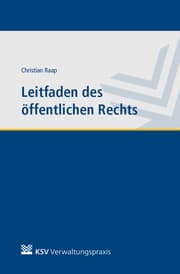 Cover von Leitfaden des öffentlichen Rechts