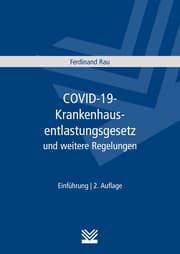 Cover von COVID-19-Krankenhausentlastungsgesetz und weitere Corona-Regelungen für Krankenhäuser
