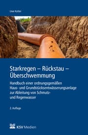 Cover von Starkregen - Rückstau - Überschwemmung